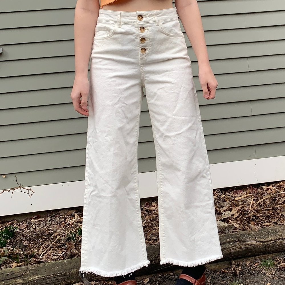 Loft Wideleg Jeans
